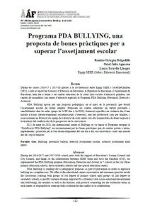 Artículo APP programa pda bullying