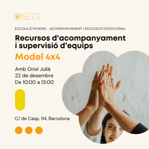 Cápsula de invierno 1. Recursos de acompañamiento y supervisión de equipos. El modelo 4x4 de cuidados.